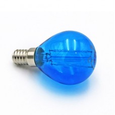 Λάμπα LED 2W E14 230V Μπλέ 13-14024